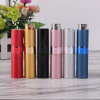 Perfume Refill Bottle 8Ml Metal Aluminum Refillable Perfume Bottle Spray Bottle Portable Atomizer Perfume Travel