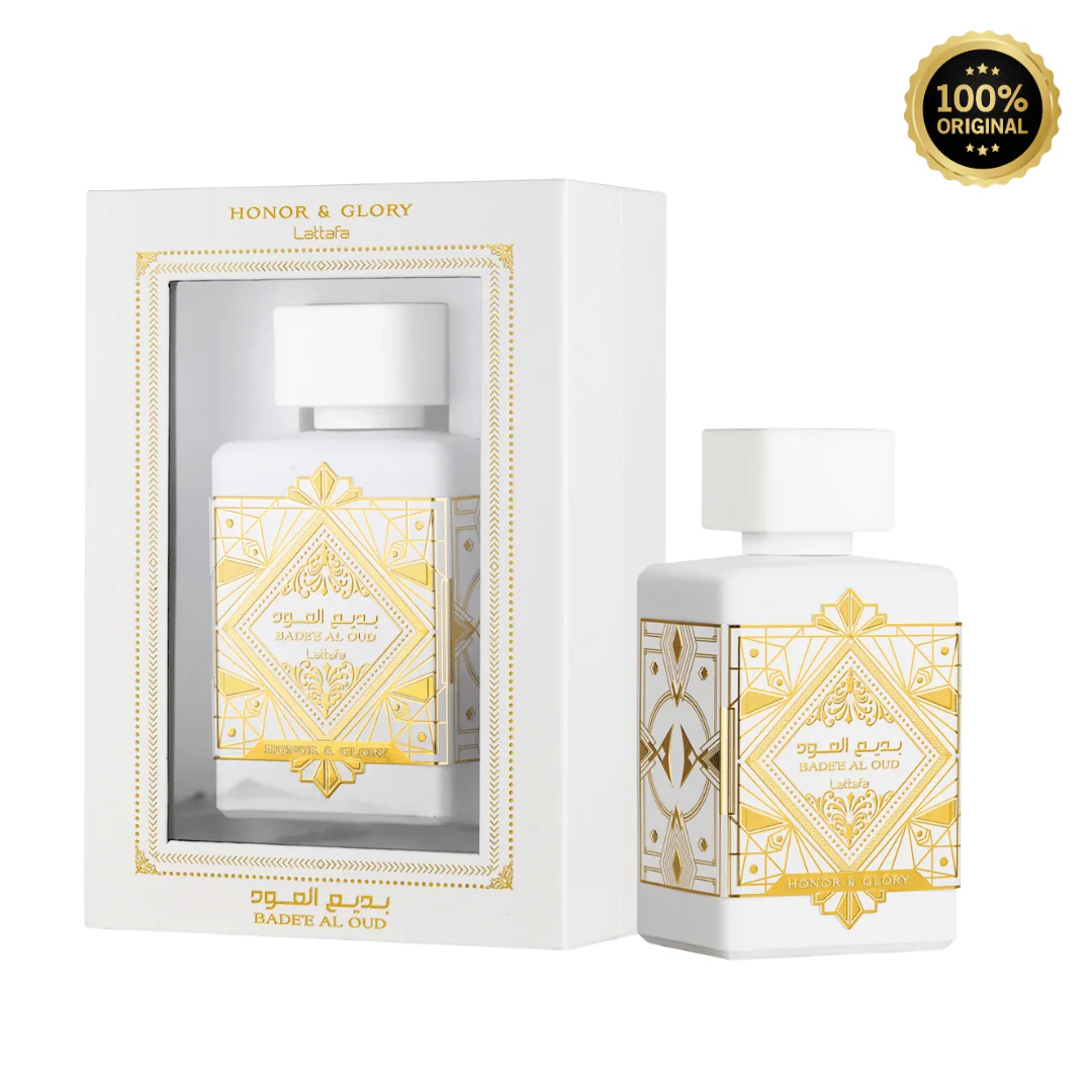 Lattafa Badee Al Oud Honor and Glory Perfume Spray, 100 Ml (3.4 Fl Oz)